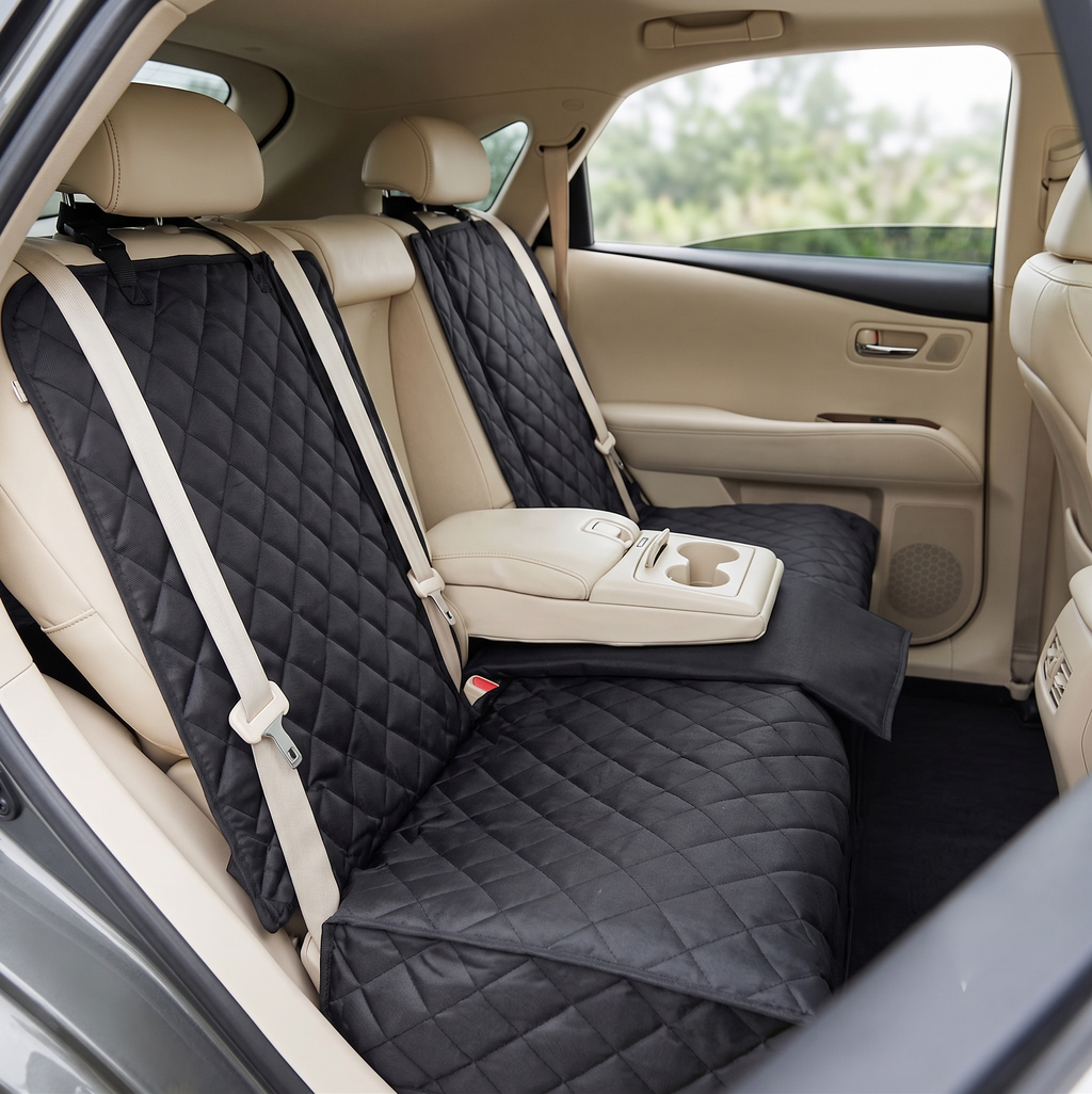 Housse de Protection Banquette Arrière pour Chien — Imperméable et Universelle