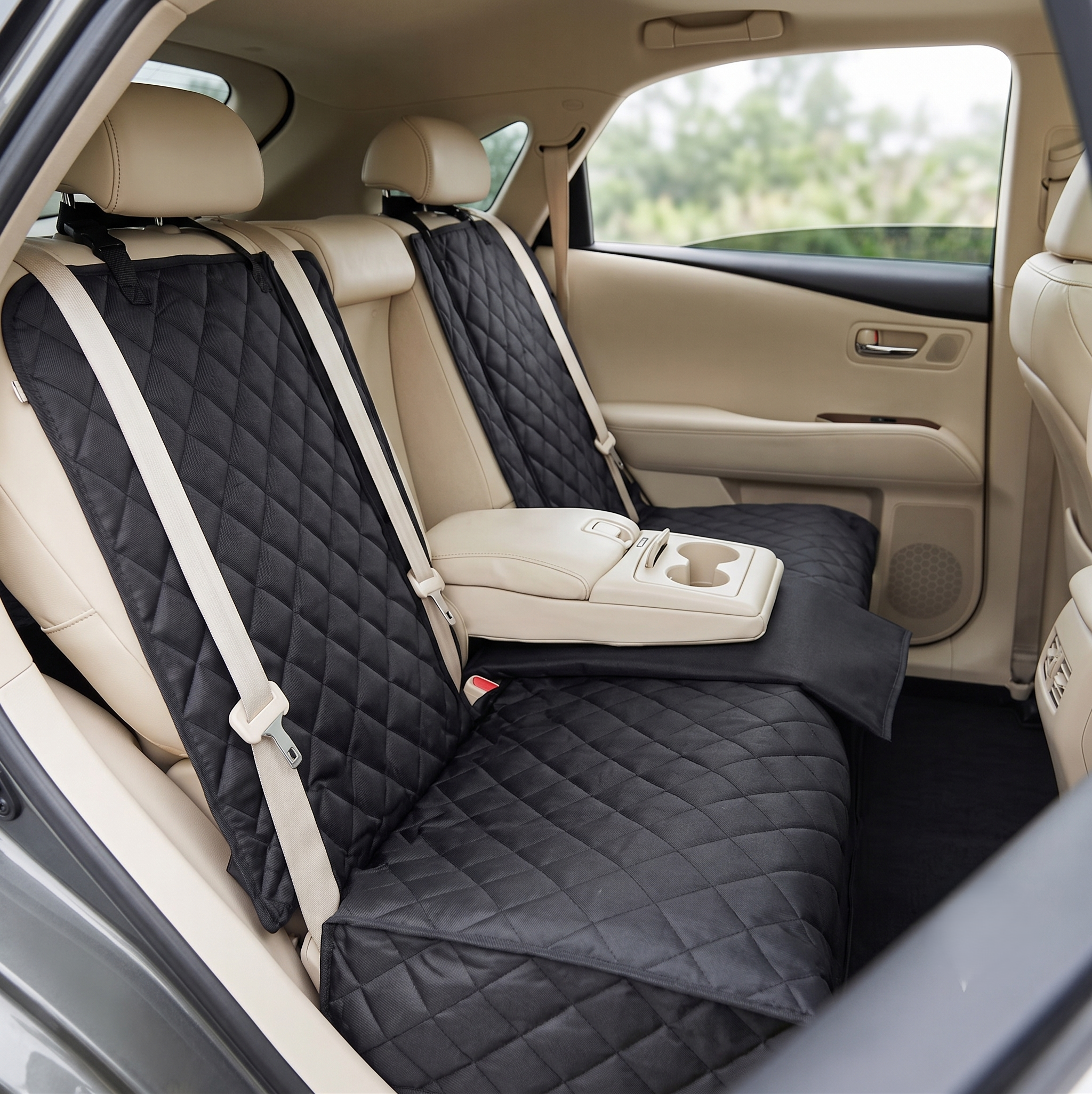 Housse de Protection Banquette Arrière pour Chien — Imperméable et Universelle