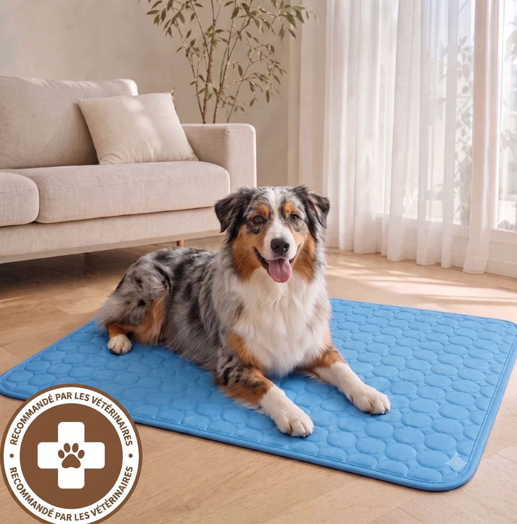 Tapis Rafraîchissant Chien — Frais Instantané